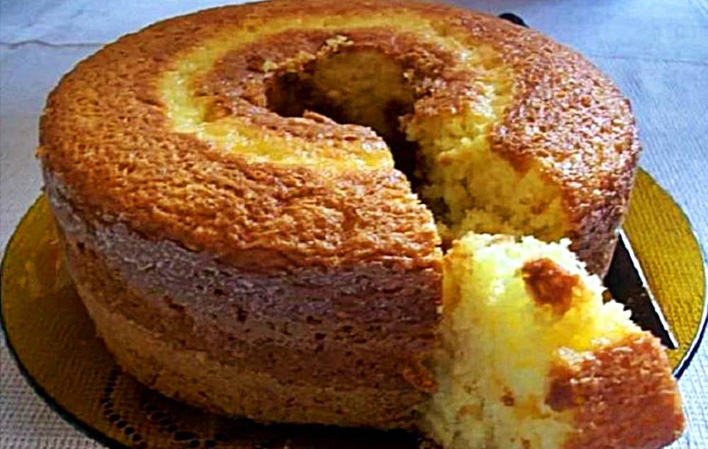 Bolo de Laranja Fácil e Fofinho