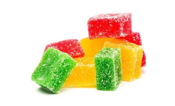 Jelly cubes