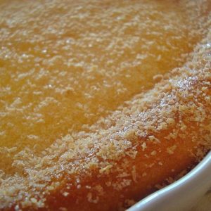 Tarte rápida de coco