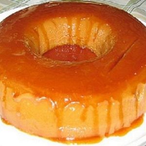 Pudim de Manga Caramelizado