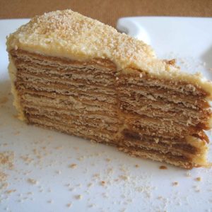 Bolo de bolacha tradicional