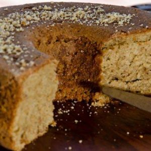Maravilhoso bolo de aveia light