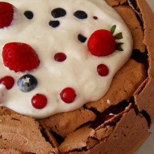 Pavlova de Chocolate