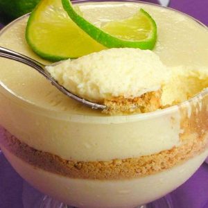 Mousse fácil de limão