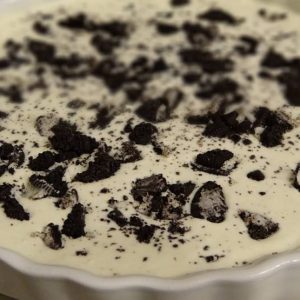 sobremesa de oreo