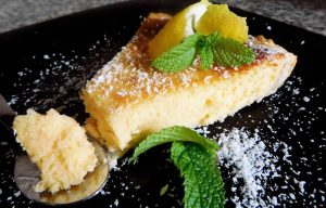 Tarte de coco e iogurte