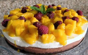 Cheesecake de chocolate