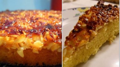 Tarte de amêndoa