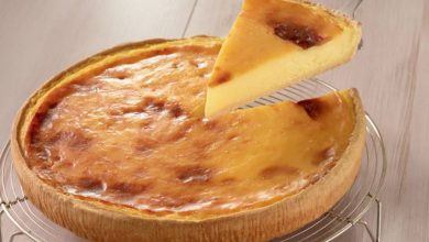 Tarte de pudim flan