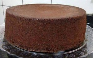 Pão-de-ló de chocolate