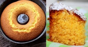 Bolo de Laranja e Iogurte