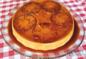 Pudim delicia de ananás