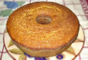 Bolo de Mel e Canela