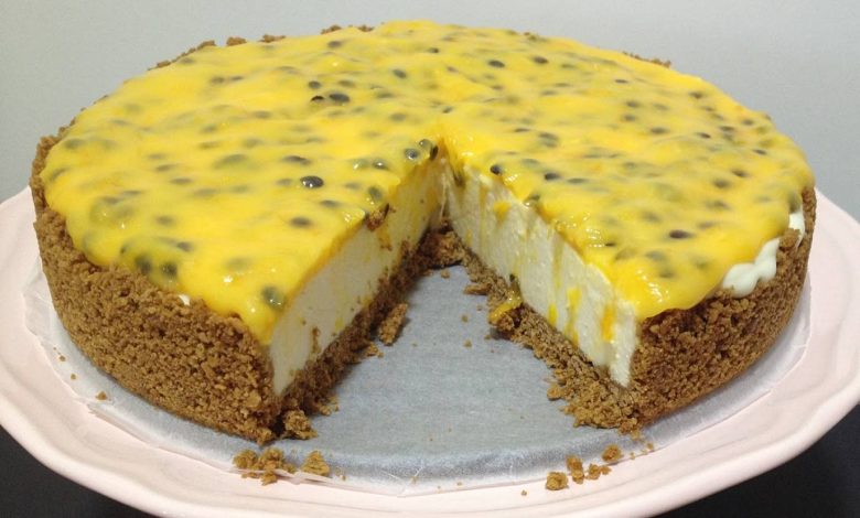 Cheesecake de Maracujá