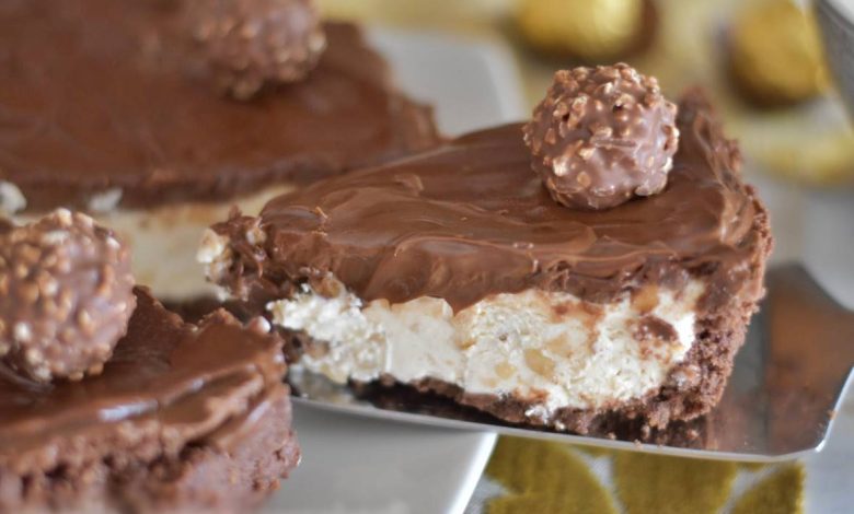 Tarte Ferrero Rocher