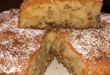 Photo of Bolo de maças e nozes húmido e crocante