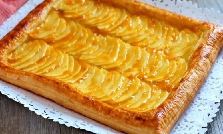 Tarte de maçã rápida