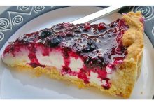 Photo of Tarte de iogurte com frutos silvestres
