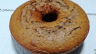 Bolo Mel e Café