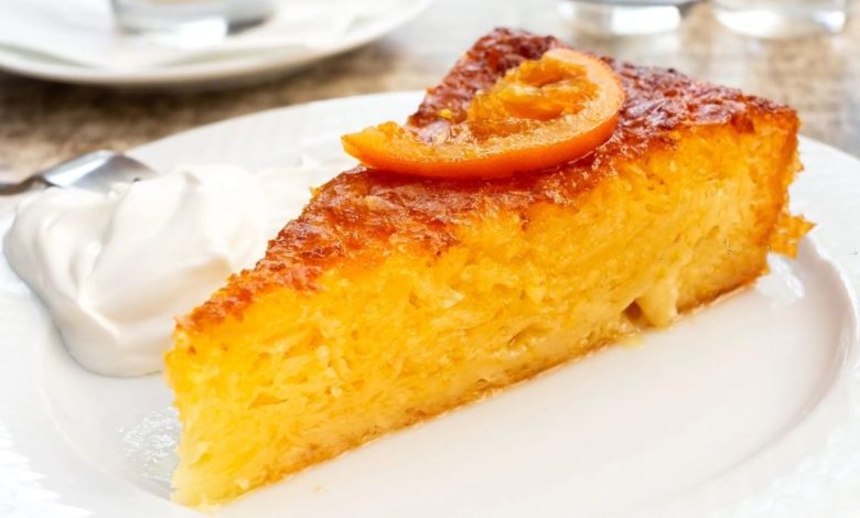 Tarte Queijada de Laranja