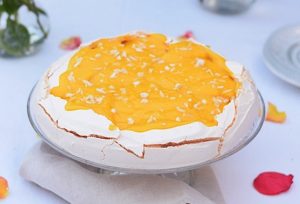 Pavlova com Doce de Ovos