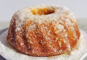 Bolo de Ananás e Coco