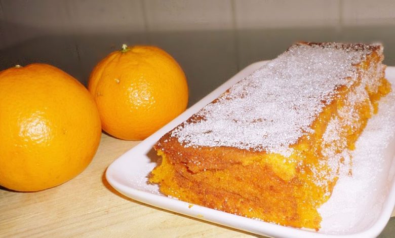 Bolo de Cenoura e Laranja