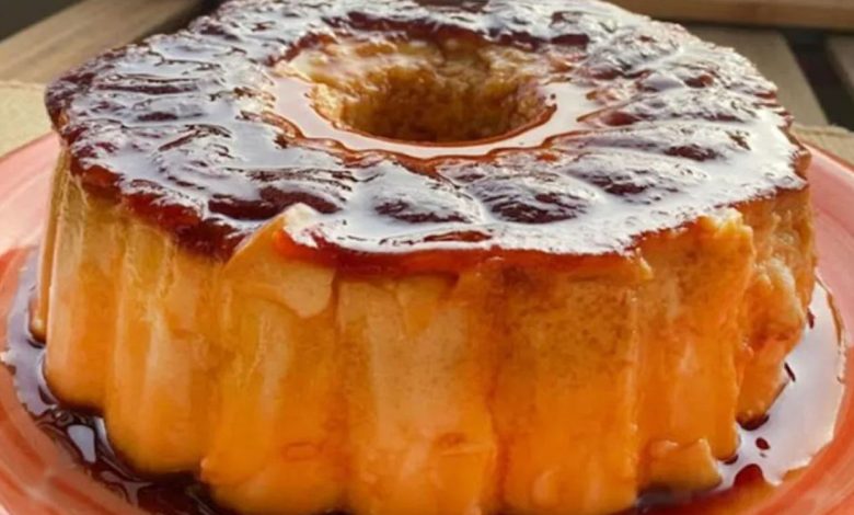 Pudim Flan de Licor Beirão