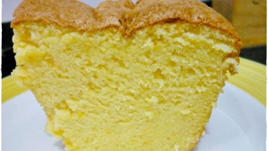 Bolo Chiffon de Laranja